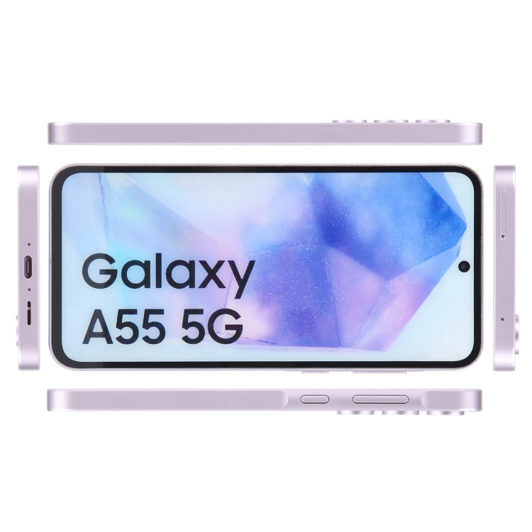 For Samsung Galaxy A55 5G Color Screen Non-Working Fake Dummy Display Model (Purple) - For Galaxy by PMC Jewellery | Online Shopping South Africa | PMC Jewellery | Buy Now Pay Later Mobicred