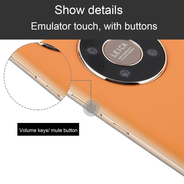 For Huawei Mate 40 5G Black Screen Non-Working Fake Dummy Display Model (Orange) - For Huawei by PMC Jewellery | Online Shopping South Africa | PMC Jewellery | Buy Now Pay Later Mobicred