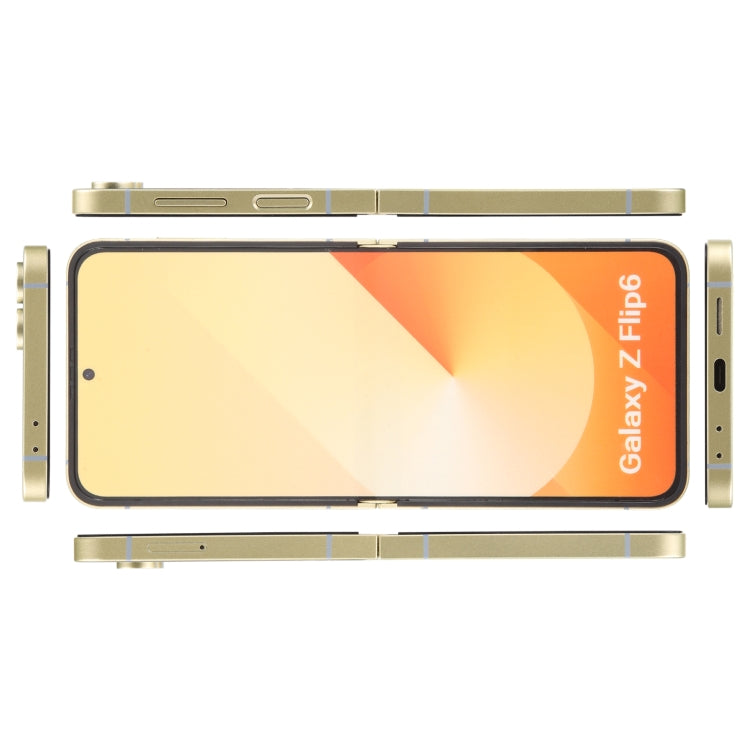 For Samsung Galaxy Z Flip6 Color Screen Non-Working Fake Dummy Display Model (Yellow) - For Galaxy by PMC Jewellery | Online Shopping South Africa | PMC Jewellery | Buy Now Pay Later Mobicred