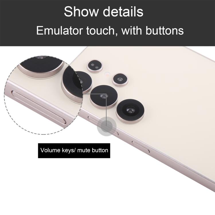 For Samsung Galaxy S25 Ultra 5G Black Screen Non-Working Fake Dummy Display Model (Gold) - For Galaxy by PMC TechLife | Online Shopping South Africa | PMC TechLife | Buy Now Pay Later Mobicred
