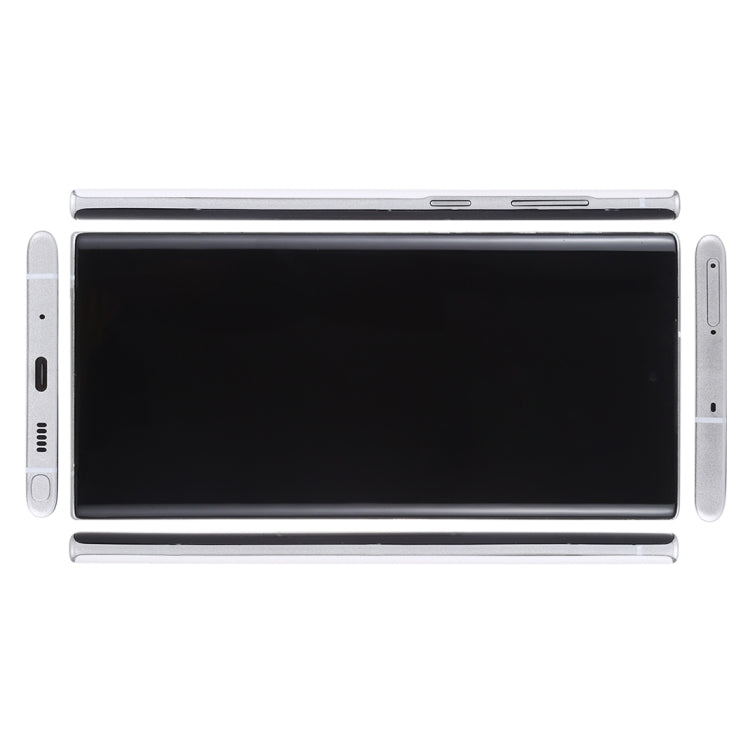 For Galaxy Note 10 Black Screen Non-Working Fake Dummy Display Model (White) - For Galaxy by PMC Jewellery | Online Shopping South Africa | PMC Jewellery | Buy Now Pay Later Mobicred