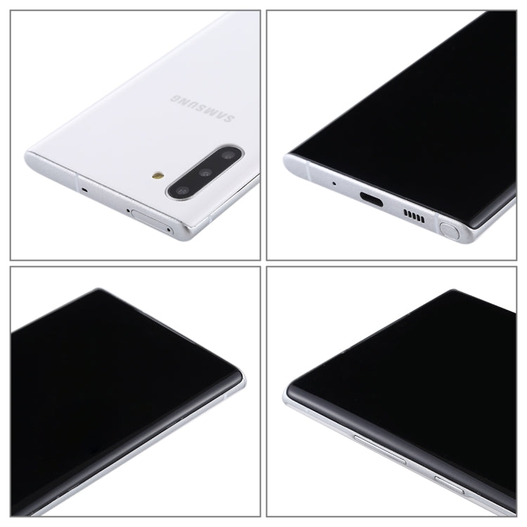 For Galaxy Note 10 Black Screen Non-Working Fake Dummy Display Model (White) - For Galaxy by PMC Jewellery | Online Shopping South Africa | PMC Jewellery | Buy Now Pay Later Mobicred