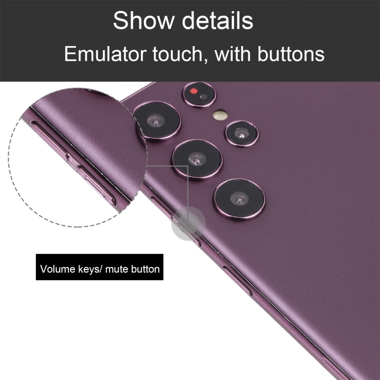 For Samsung Galaxy S22 Ultra 5G Black Screen Non-Working Fake Dummy Display Model (Purple) - For Galaxy by PMC Jewellery | Online Shopping South Africa | PMC Jewellery | Buy Now Pay Later Mobicred