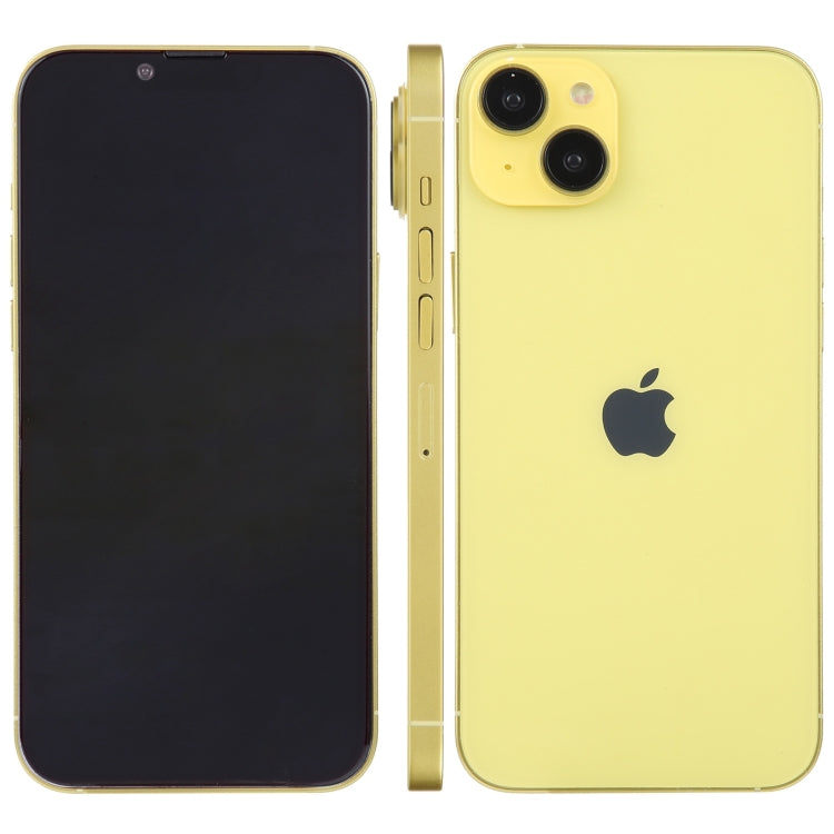 For iPhone 14 Black Screen Non-Working Fake Dummy Display Model(Yellow) - free shipping - PMC Jewellery - Order now!