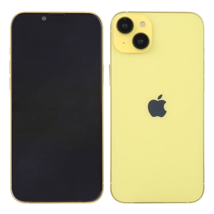 For iPhone 14 Black Screen Non-Working Fake Dummy Display Model(Yellow) - free shipping - PMC Jewellery - Order now!