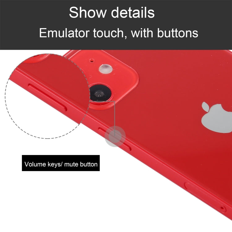 For iPhone 12 mini Black Screen Non-Working Fake Dummy Display Model, Light Version(Red) - free shipping - PMC Jewellery - Order now!