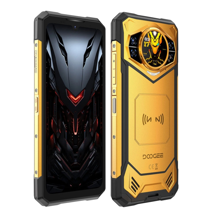 DOOGEE S200X AI Rugged Phone, 12GB+512GB, Side Fingerprint, 6.72 inch Android 14 Dimensity 7050 Octa Core 2.6GHz, Network: 5G, OTG, NFC (Yellow) - DOOGEE by DOOGEE | Online Shopping South Africa | PMC Jewellery | Buy Now Pay Later Mobicred