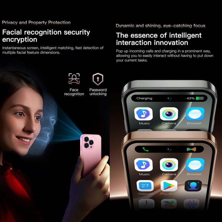 SOYES ONEMYTH M16 Pro, 2GB+16GB, 4.0 inch Android 10.0 MTK6580 Quad Core, Network: 3G, Dual SIM (Grey) - free shipping - PMc TechLife - Order now!