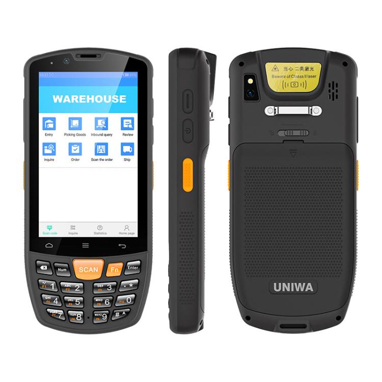 UNIWA HS006 Industrial PDA QR Code Scanner, 2GB+16GB, 4.0 inch Android 11 MediaTek MT6762 Octa Core, NFC, Network: 4G (US Plug) - free shipping - PMc TechLife - Order now!