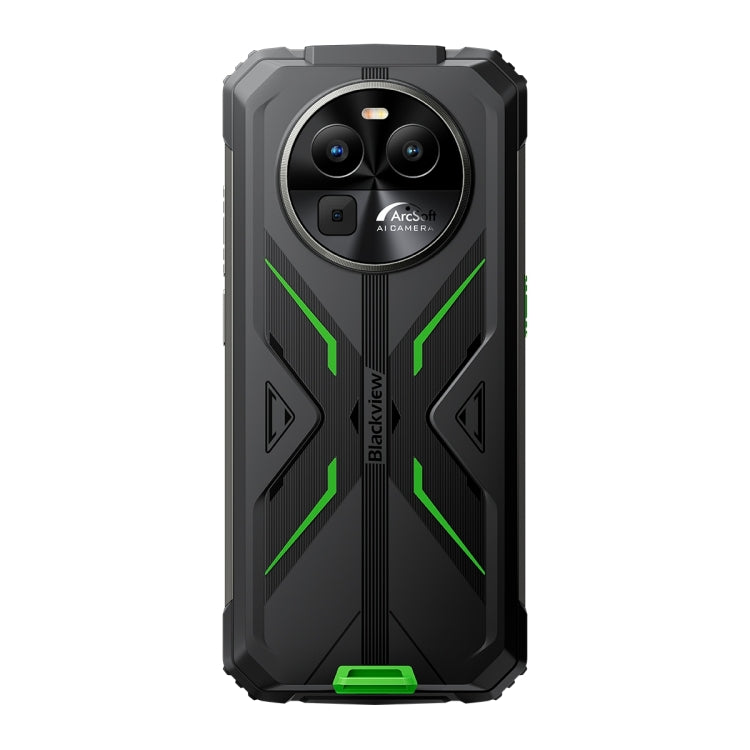 [HK Warehouse] Blackview BV8100 Rugged Phone, 12GB+256GB, 6.5 inch Android 14 MediaTek Helio G99 Octa Core up to 2.2GHz, Network: 4G, NFC, OTG (Green) - Blackview by Blackview | Online Shopping South Africa | PMC Jewellery | Buy Now Pay Later Mobicred