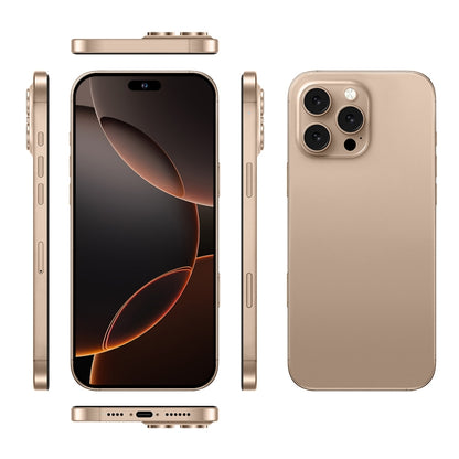 i16 Pro Max / A08, 3GB+32GB, 6.73 inch Screen, Face Identification, Android 8.1 MTK6753 Octa Core, Network: 3G, Dual SIM, AU Plug (Gold) -  by PMC Jewellery | Online Shopping South Africa | PMC Jewellery | Buy Now Pay Later Mobicred