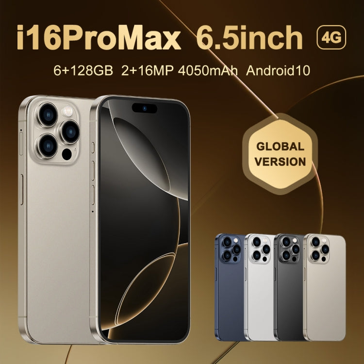 i16 Pro Max / Q5A, 6GB+128GB, 6.5 inch Screen, Face Identification, Android 10 MTK6762 Octa Core, OTG, NFC, Network: 4G, Dual SIM, US Plug (White) -  by PMC Jewellery | Online Shopping South Africa | PMC Jewellery | Buy Now Pay Later Mobicred