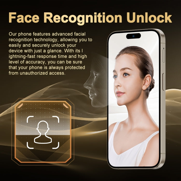 i16 Pro Max / Q5A, 6GB+128GB, 6.5 inch Screen, Face Identification, Android 10 MTK6762 Octa Core, OTG, NFC, Network: 4G, Dual SIM, US Plug (White) -  by PMC Jewellery | Online Shopping South Africa | PMC Jewellery | Buy Now Pay Later Mobicred