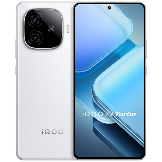 vivo iQOO Z9 Turbo, Dual Back Cameras, 16GB+512GB, Face ID Screen Fingerprint Identification, 6.78 inch Android 14.0 OriginOS 4 Snapdragon 8s Gen 3 Octa Core 3.0GHz, OTG, NFC, Network: 5G, Support Google Play (White) - vivo by vivo | Online Shopping South Africa | PMC Jewellery | Buy Now Pay Later Mobicred