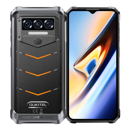 Oukitel WP38 Rugged Phone, 12GB+256GB, IP68/IP69K, Fingerprint Identification, 10600mAh, 6.52 inch MediaTek MT8788 Octa Core, NFC, OTG, Network: 4G (Orange) - OUKITEL by OUKITEL | Online Shopping South Africa | PMC Jewellery | Buy Now Pay Later Mobicred