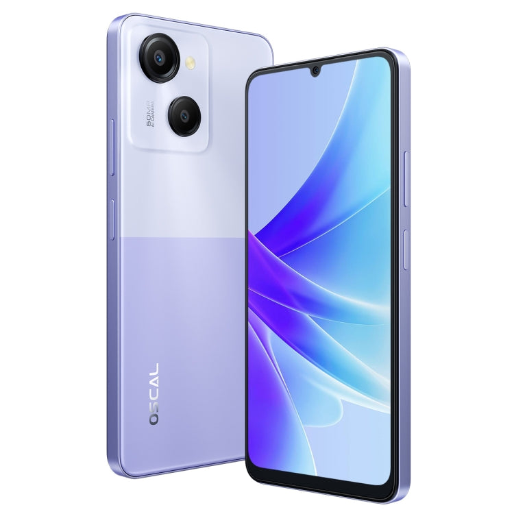 [HK Warehouse] Blackview Oscal MODERN 8, 8GB+256GB, Fingerprint Identification, 6.75 inch Android 13 Unisoc T616 Octa Core up to 2.2GHz, Network: 4G, OTG (Purple) - Blackview by Blackview | Online Shopping South Africa | PMC Jewellery | Buy Now Pay Later Mobicred