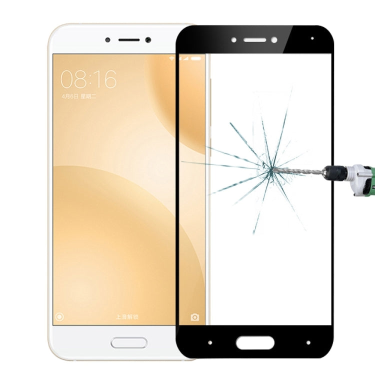 MOFI Xiaomi Mi 5c 0.3mm 9H Hardness 2.5D Explosion-proof Full Screen Tempered Glass Screen Film(Black) -  by MOFI | Online Shopping South Africa | PMC Jewellery