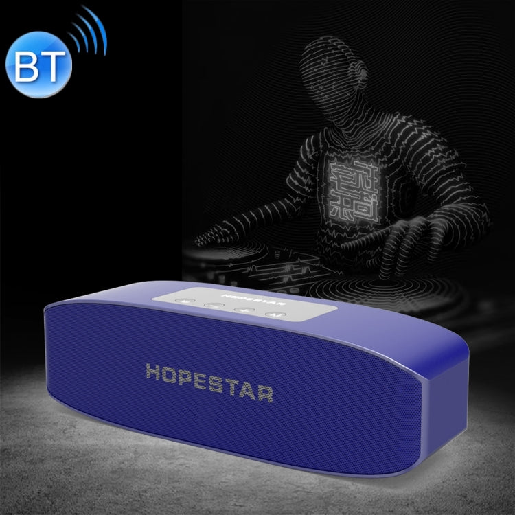 HOPESTAR H11 Mini Portable Rabbit Wireless Bluetooth Speaker, Built-in Mic, Support AUX / Hand Free Call / FM / TF(Blue) - free shipping - PMC Jewellery - Order now!
