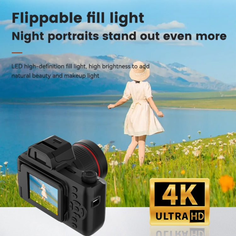 Y5000 4K Mini Digital Camera High Definition Selfies Student Digital Camera, (Black) - free shipping - PMC TechLife - Order now!
