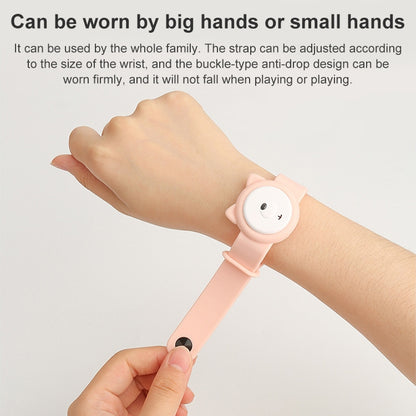 WT-M4 ABS+Silica Gel Children Mosquito Repellent Wristband (Pink) - Repellent Wristband by PMC Jewellery | Online Shopping South Africa | PMC Jewellery | Buy Now Pay Later Mobicred