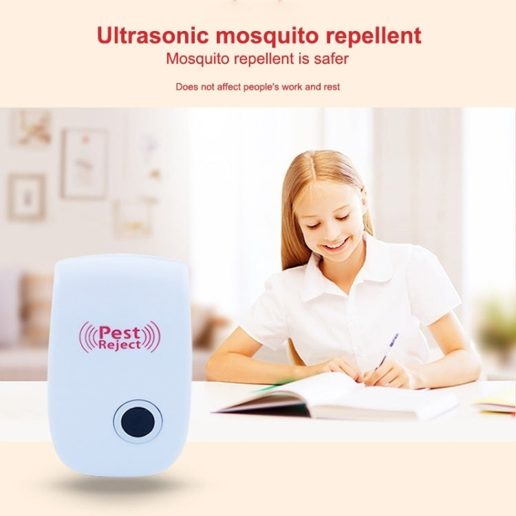 6pcs/Pack Ultrasonic Electronic Cockroach Mosquito Pest Reject Repeller, EU Plug - Repellents by PMC TechLife | Online Shopping South Africa | PMC TechLife | Buy Now Pay Later Mobicred