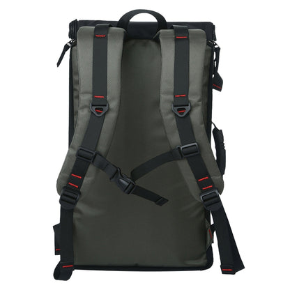 KAKA Large Capacity Backpack Men Travel Bag Leisure Student Waterproof Shoulders Bag with Lock(Green) - Backpacks by KAKA | Online Shopping South Africa | PMC Jewellery | Buy Now Pay Later Mobicred