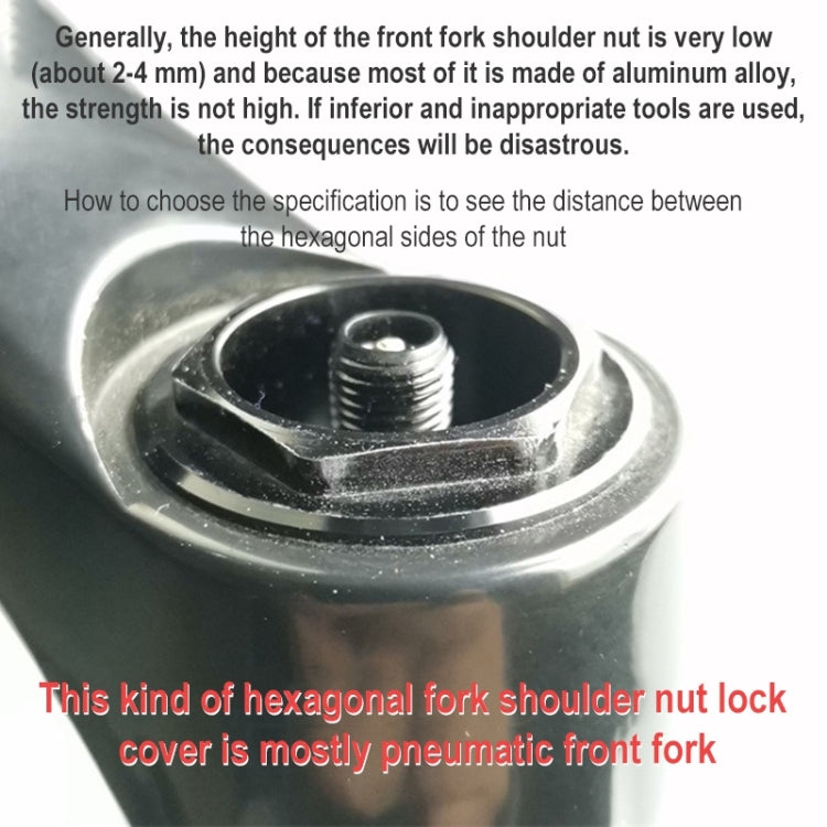 BIKERSAY BT050D Multifunctional Stainless Steel Bicycle Fork Wrench Double Head Spanner - Maintenance tools by BIKERSAY | Online Shopping South Africa | PMc TechLife | Buy Now Pay Later Mobicred
