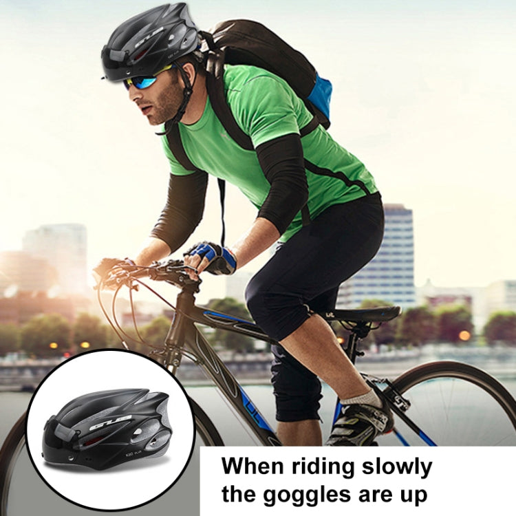 GUB K80 Plus Bike Helmet With Visor And Goggles(Gradient Purple) - free shipping - PMC TechLife - Order now!