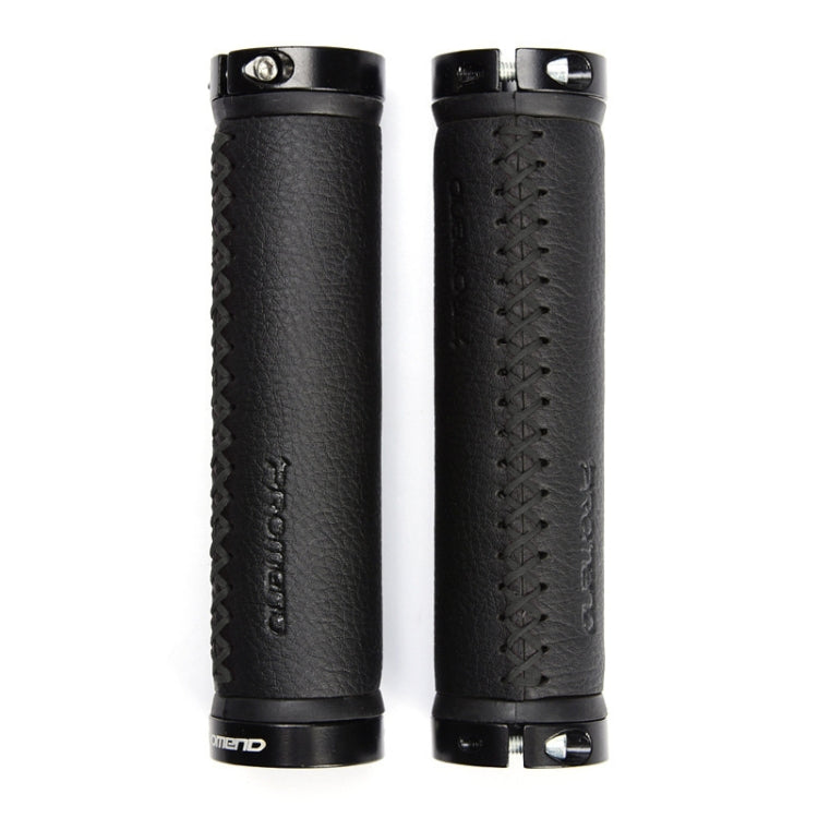 PROMEND GR-501 1 Pair Microfiber Leather Mountain Bicycle Grips Cover(Black Black) - free shipping - PMc TechLife - Order now!