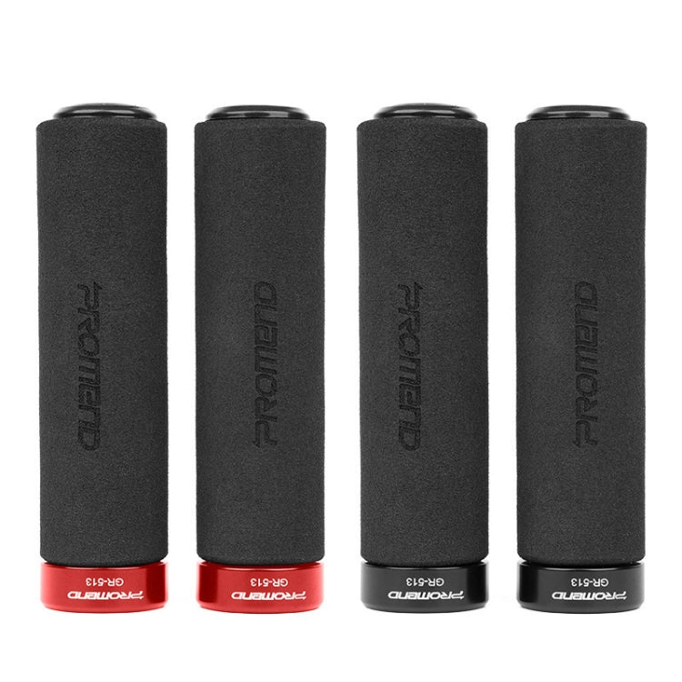 PROMEND GR-513 1 Pair Bicycle Antiskid Sweat-absorbing Sponge Grips Cover (Black) - Bicycle Grips by PROMEND | Online Shopping South Africa | PMc TechLife | Buy Now Pay Later Mobicred