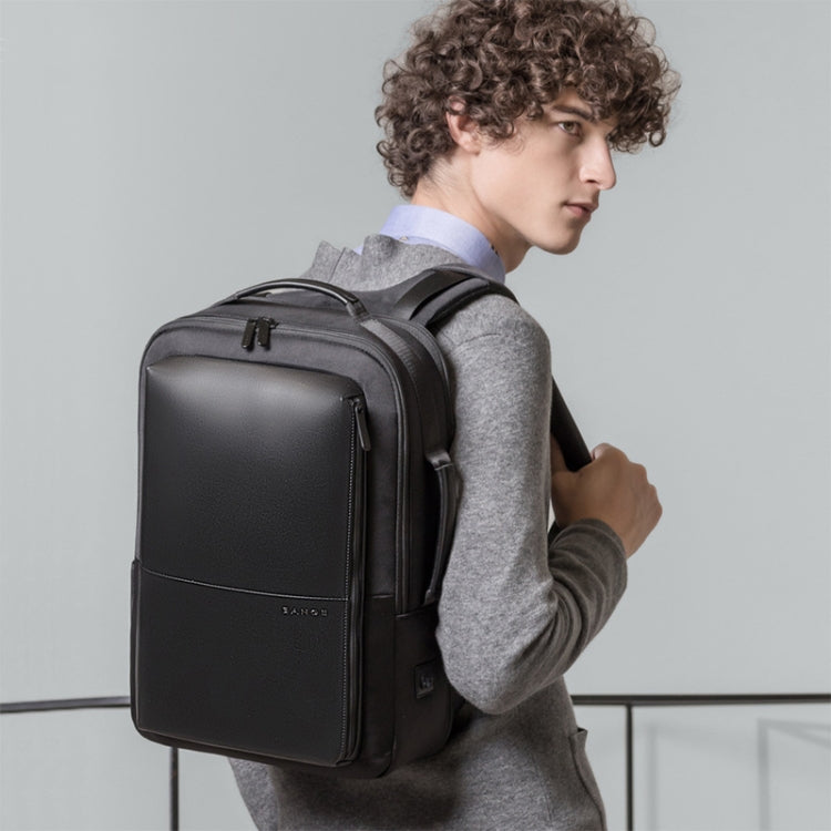 Bange BG-S53 16 inch Men Wet and Dry Separation Backpack with USB & Earphone Hole (Black) - Backpacks by BANGE | Online Shopping South Africa | PMC Jewellery | Buy Now Pay Later Mobicred