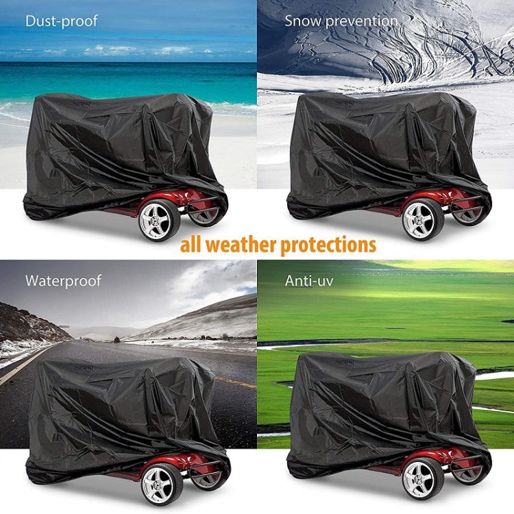 Electric Scooter Dustproof and Anti-ultraviolet Protective Cover,Size: 140x66x91cm(Black) - Dust Covers by PMC TechLife | Online Shopping South Africa | PMC TechLife