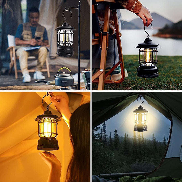 AOTU YT1030 Outdoor Retro Camping Light Emergency Hand Lamp(Green) - Camping Lighting by AOTU | Online Shopping South Africa | PMc TechLife | Buy Now Pay Later Mobicred
