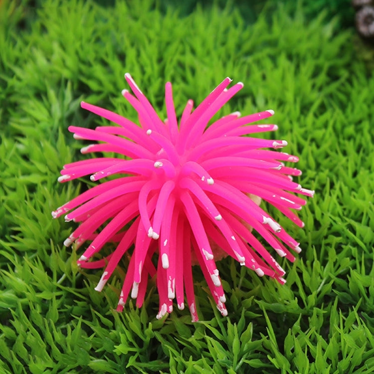 Aquarium Articles Decoration TPR Simulation Sea Urchin Ball Coral with Point, Size: M, Diameter: 10cm(Pink) - Fish Tank Decoration by PMc TechLife | Online Shopping South Africa | PMc TechLife | Buy Now Pay Later Mobicred