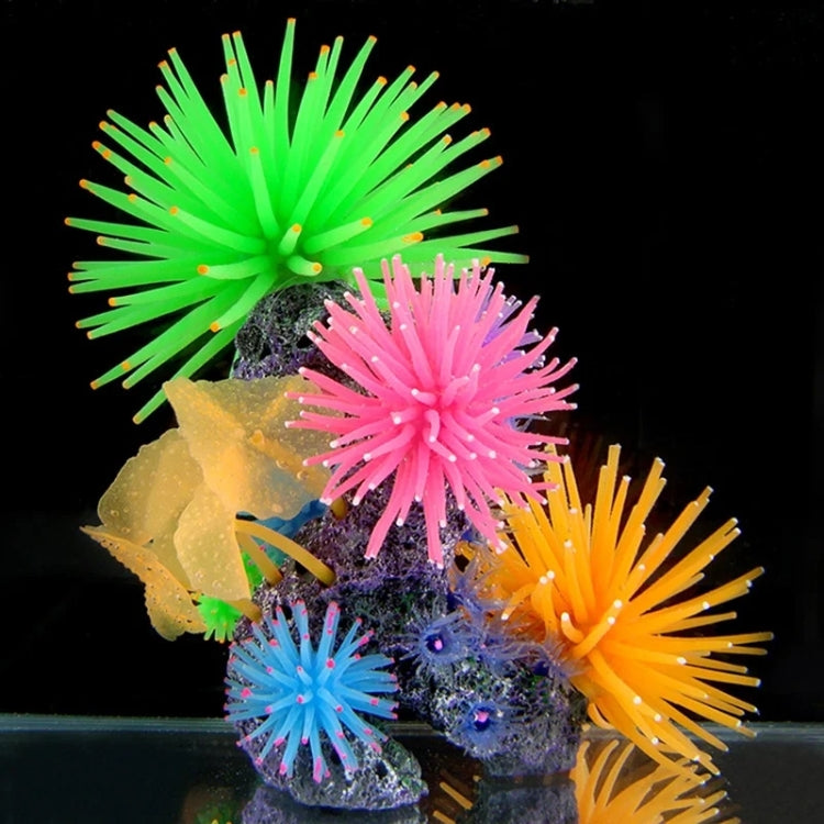 Aquarium Articles Decoration TPR Simulation Sea Urchin Ball Coral with Point, Size: L, Diameter: 13cm(Pink) - Fish Tank Decoration by PMc TechLife | Online Shopping South Africa | PMc TechLife | Buy Now Pay Later Mobicred