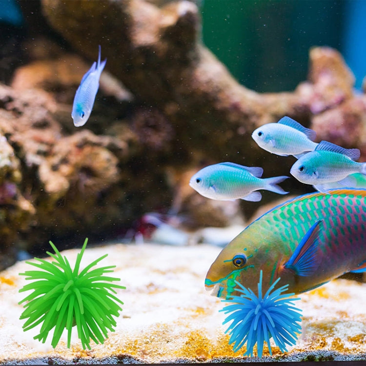 Aquarium Articles Decoration TPR Simulation Sea Urchin Ball Coral, Size: S, Diameter: 7cm(Yellow) - Fish Tank Decoration by PMc TechLife | Online Shopping South Africa | PMc TechLife | Buy Now Pay Later Mobicred