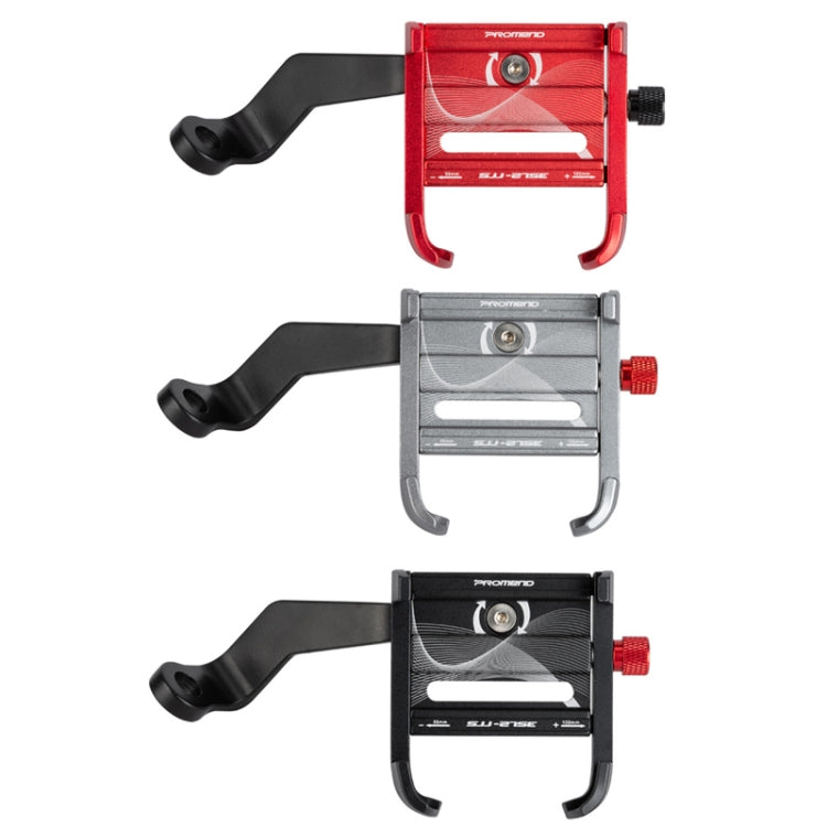 PROMEND SJJ-275E Bicycle Aluminum Alloy Phone Holder for Handlebar (Red) - Holders by PROMEND | Online Shopping South Africa | PMC Jewellery | Buy Now Pay Later Mobicred