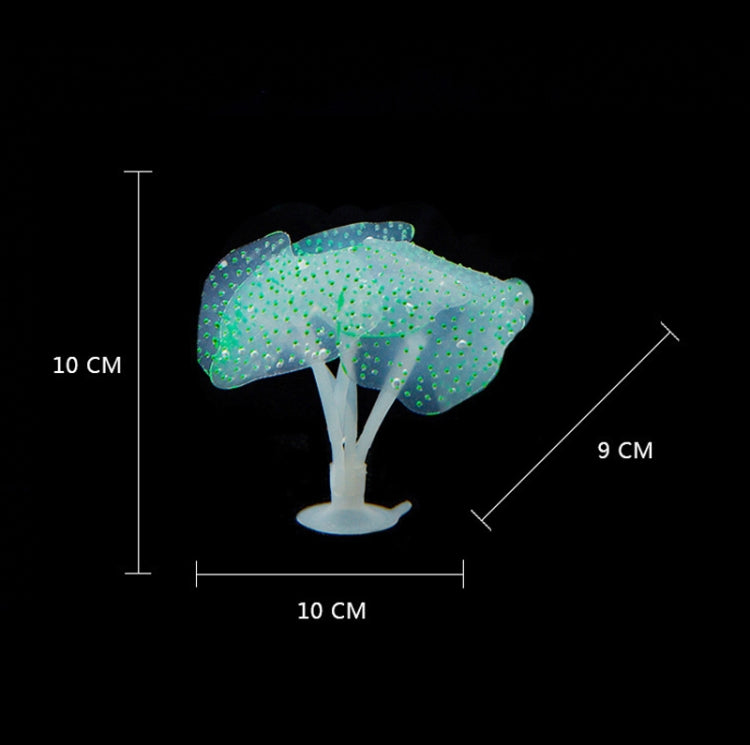 Aquarium Articles Decoration Silicone Simulation Fluorescent Sucker Jellyfish, Size: 10*10*9cm(Orange) - Fish Tank Decoration by PMc TechLife | Online Shopping South Africa | PMc TechLife | Buy Now Pay Later Mobicred