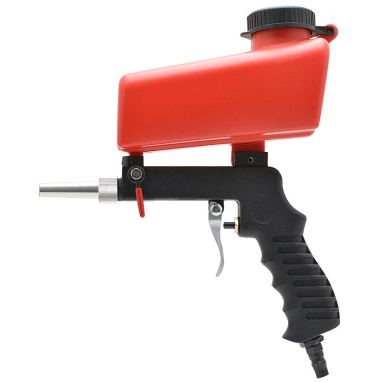 Portable Red Gravitational Sandblasting Machine Mini Rust-proof Sandblaster - Others by PMc TechLife | Online Shopping South Africa | PMc TechLife | Buy Now Pay Later Mobicred