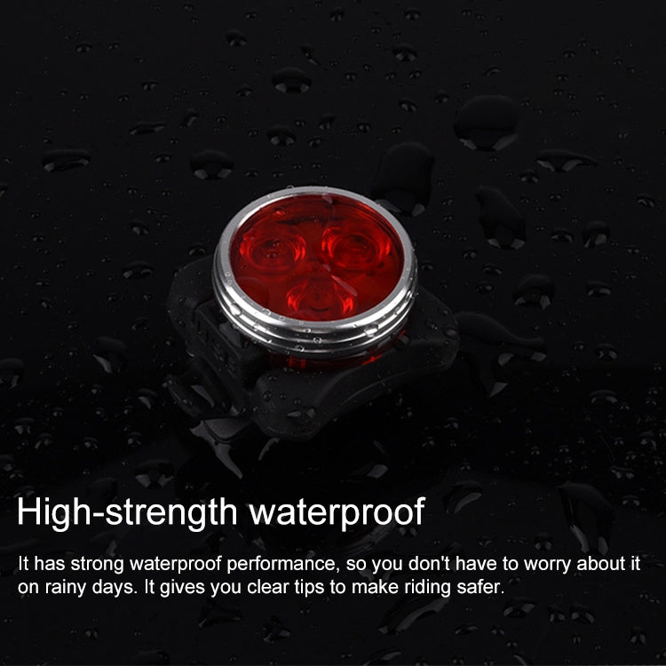 COB Lamp Bead 160LM USB Charging Four-speed Waterproof Bicycle Headlight / Taillight Set,  Red Blue Light Dimming 650MA - Headlights by PMC TechLife | Online Shopping South Africa | PMC TechLife | Buy Now Pay Later Mobicred