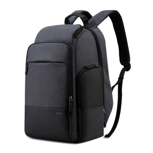 Bopai 851-014518 Business Waterproof Three-layer Large Capacity Double Shoulder Bag,with USB Charging Port, Size: 37x21x47.5cm (Black) - 15.6 - 17 inch by Bopai | Online Shopping South Africa | PMC Jewellery | Buy Now Pay Later Mobicred