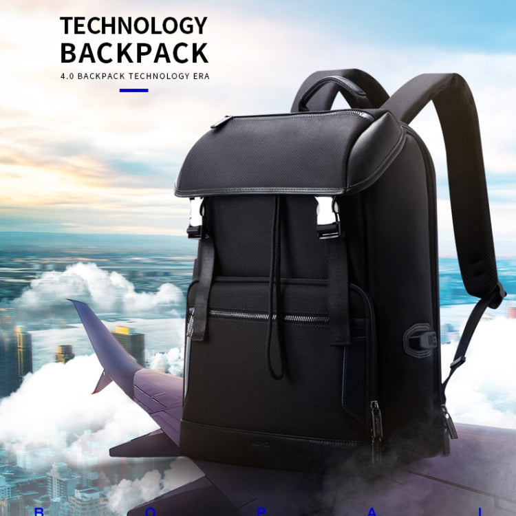 Bopai 61-00511 Travel Breathable Waterproof Anti-theft Backpack, Size: 31x19x43cm(Black) - Backpack by Bopai | Online Shopping South Africa | PMC Jewellery | Buy Now Pay Later Mobicred