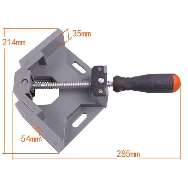 Aluminum Single Handle 90 Degree Right Angle Clamp Angle Clamp Woodworking Frame Clip Right Angle Folder Tool - Clamps by PMC Jewellery | Online Shopping South Africa | PMC Jewellery | Buy Now Pay Later Mobicred