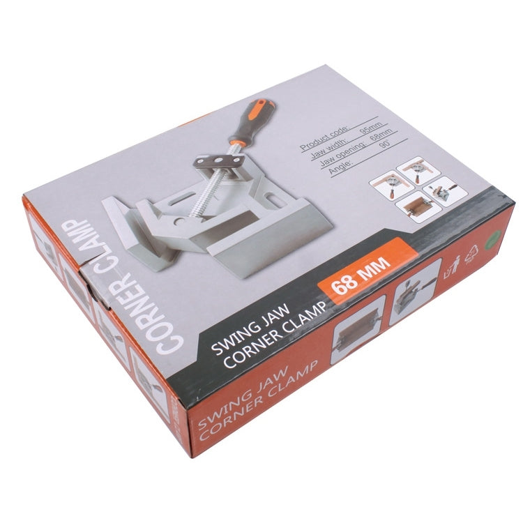 Aluminum Single Handle 90 Degree Right Angle Clamp Angle Clamp Woodworking Frame Clip Right Angle Folder Tool - Clamps by PMC Jewellery | Online Shopping South Africa | PMC Jewellery | Buy Now Pay Later Mobicred