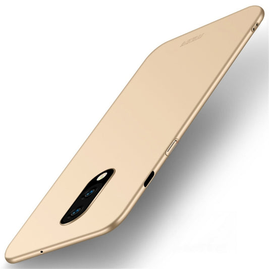 MOFI Frosted PC Ultra-thin Hard Case for OnePlus 7 (Gold) - OnePlus Cases by MOFI | Online Shopping South Africa | PMC Jewellery