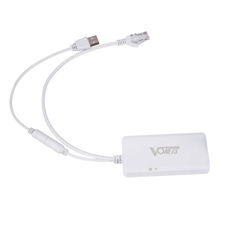 VONETS VAP11G-500S High Power CPE 20dbm Mini WiFi 300Mbps Bridge WiFi Repeater Signal Booster, Outdoor Wireless Point to Point, No Abstacle(White) - Network Hardware by VONETS | Online Shopping South Africa | PMC Jewellery | Buy Now Pay Later Mobicred