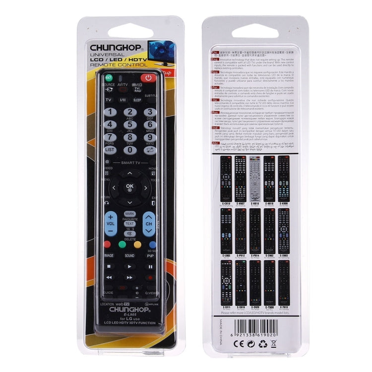 CHUNGHOP E-L905 Universal Remote Controller for LG LED LCD HDTV 3DTV - TV by CHUNGHOP | Online Shopping South Africa | PMc TechLife | Buy Now Pay Later Mobicred