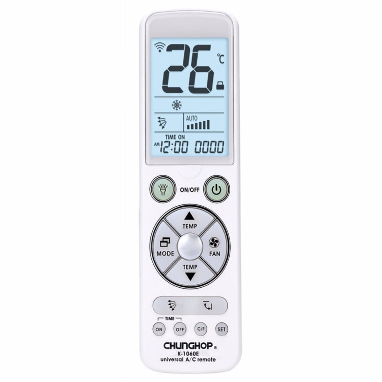 CHUNGHOP K-1060E Universal Air-Conditioner Remote Controller - free shipping - PMC TechLife - Order now!