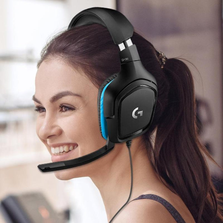 Logitech G431 Dolby 7.1 Surround Sound Stereo Folding Noise Reduction Competition Gaming Headset - free shipping - PMC Jewellery - Order now!