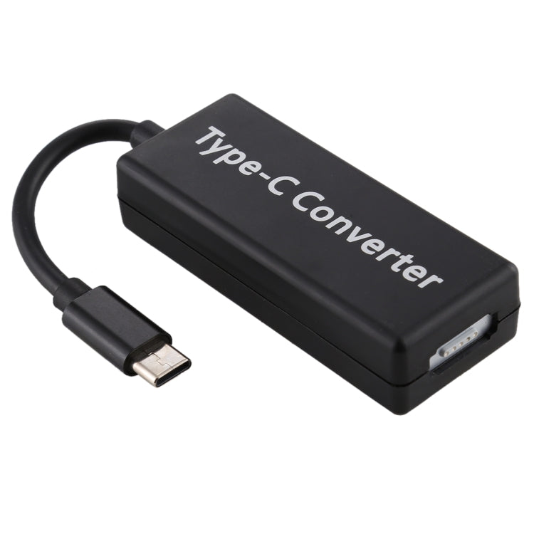 65W 5 Pin MagSafe Series to USB-C / Type-C Converter for MacBook (Black) - Cable & Adapter by PMC Jewellery | Online Shopping South Africa | PMC Jewellery | Buy Now Pay Later Mobicred